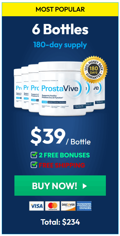 ProstaVive buy now 6 bottles